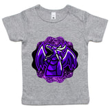 Shining Purple Dragon AS Colour Infant Wee Tee