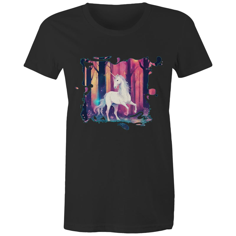 Unicorn AS Colour - Women's Maple Tee Ogo Merch
