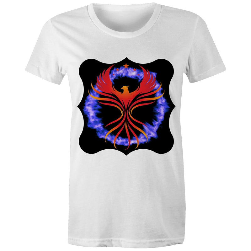 Fire Ring Phoenix AS Colour Women's Maple Tee Ogo Merch