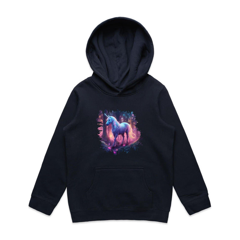 Pretty Unicorn AS Colour Youth Supply Hood Ogo Merch