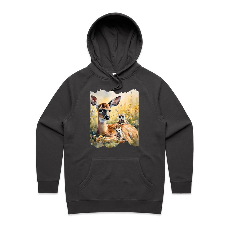 Deer and Meerkats AS Colour - Women's Supply Hood Ogo Merch