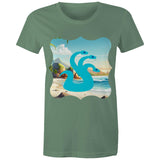 Beach Hydra AS Colour Women's Maple Tee