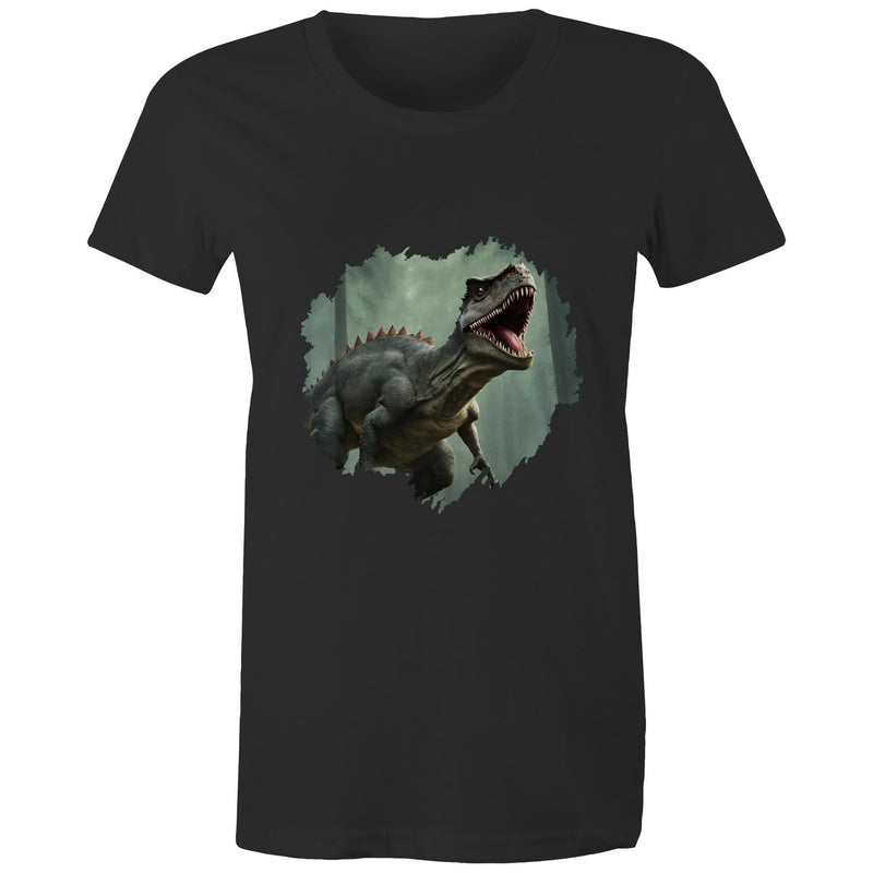 T Rex AS Colour Women's Maple Tee Ogo Merch