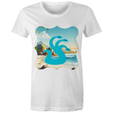 Beach Hydra AS Colour Women's Maple Tee