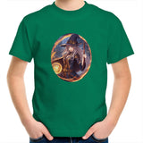 Flame Witch AS Colour Kids Youth T-Shirt