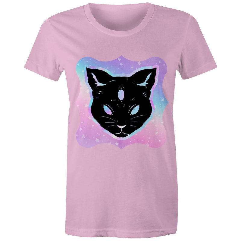 Psychic Cat AS Colour Women's Maple Tee Ogo Merch