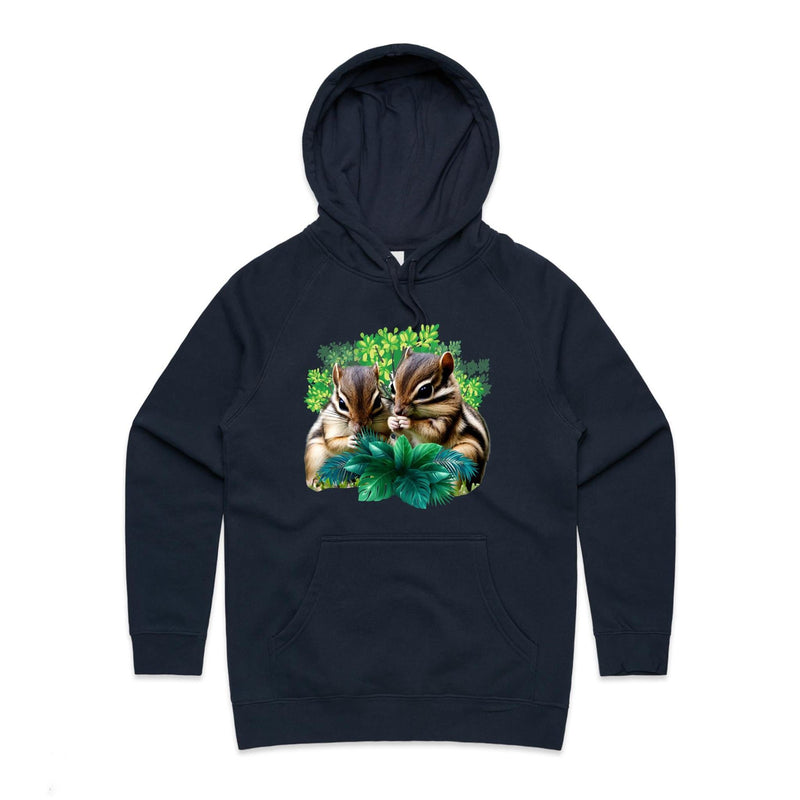 Cute Chipmunks AS Colour - Women's Supply Hood Ogo Merch