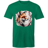 Fox and Tree AS Colour Staple - Mens T-Shirt