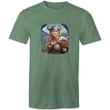 Viking Girl AS Colour Staple - Mens T-Shirt