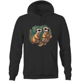 Meerkats AS Colour Stencil Pocket Hoodie Sweatshirt