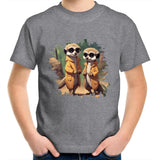 Cool Meerkats AS Colour Kids Youth T-Shirt