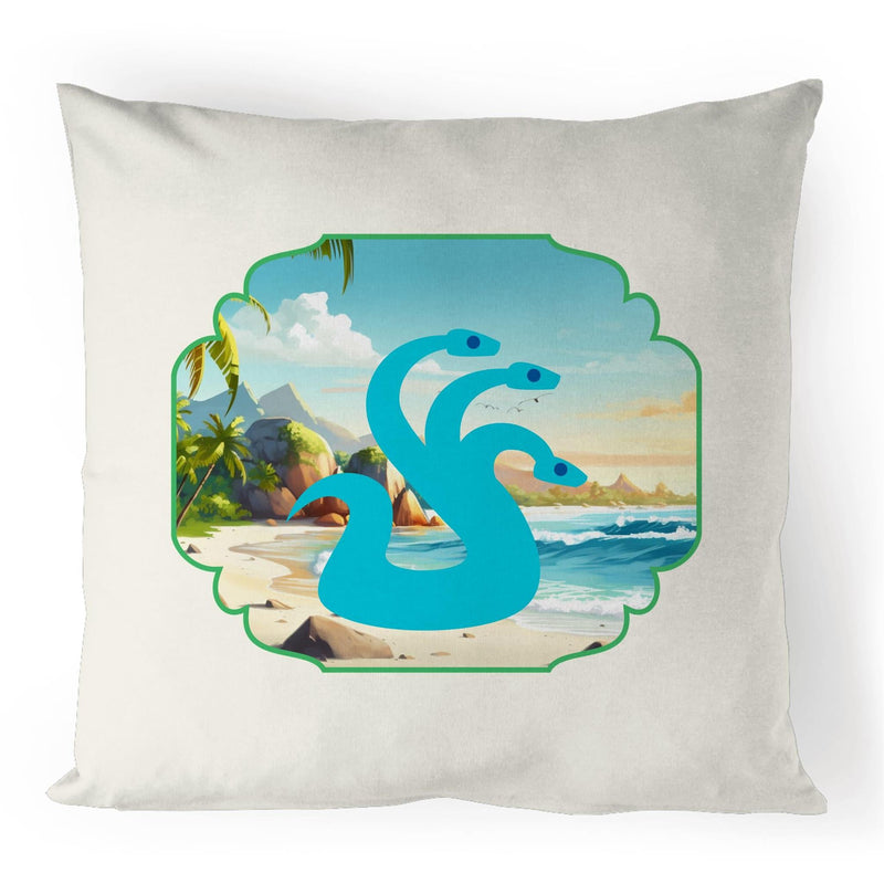 Beach Hydra 100% Linen Cushion Cover Ogo Merch