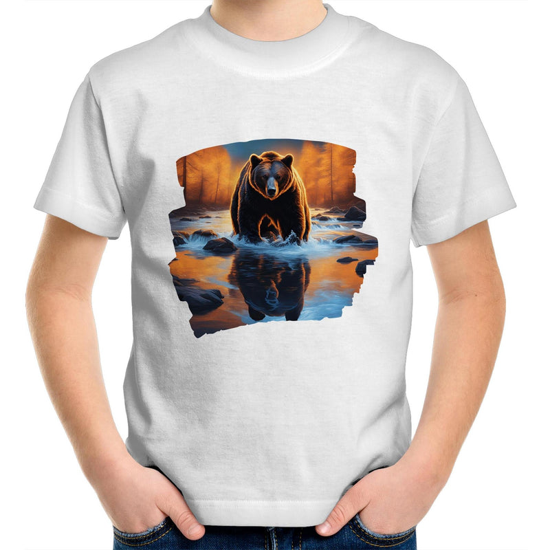 Water Bear AS Colour Kids Youth T-Shirt Ogo Merch