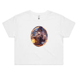 Flame Witch AS Colour - Women's Crop Tee