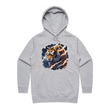 Tiger with Lightning AS Colour Women's Supply Hood