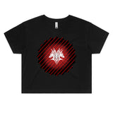 Glowing Cerberus AS Colour Women's Crop Tee