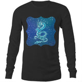 Blue Dragon Mens Long Sleeve TShirt