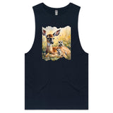 Deer and Meerkat Barnard - Mens Tank Top Tee