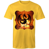 Volcanic Dragon AS Colour Staple Mens TShirt