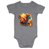 Baby Dragon AS Colour Mini Me Baby Onesie Romper