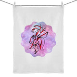 Nine Tailed Fox 50% Linen 50% Cotton Tea Towel