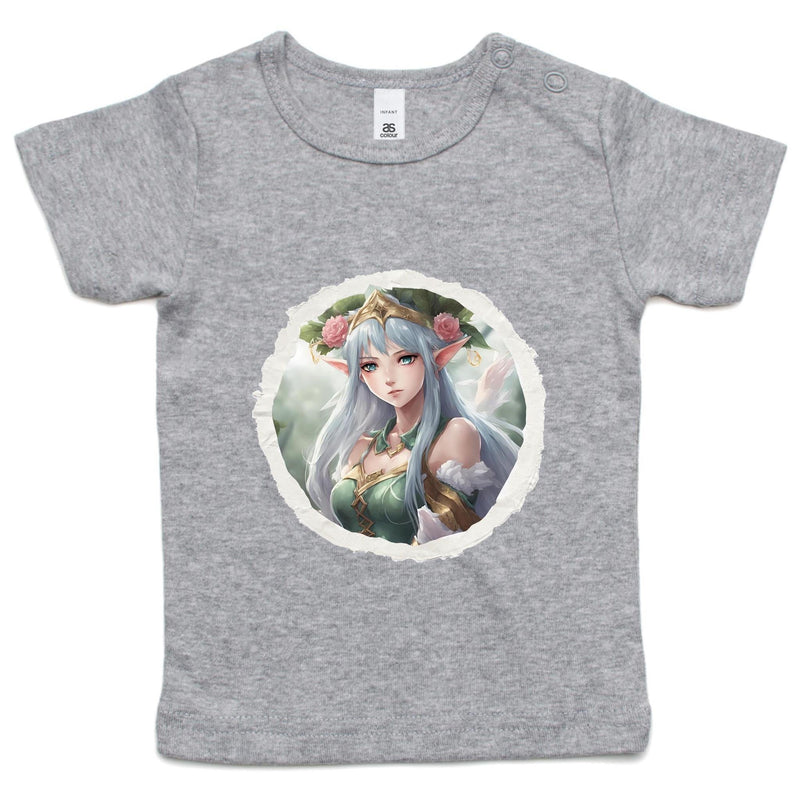 Framed Elf AS Colour - Infant Wee Tee Ogo Merch