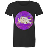 Shining Nine Tailed Fox Women's Maple Tee