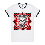 Snake and Skull AS Colour Staple Ringer Tee