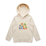 Baby Dinosaurs AS Colour - Youth Supply Hood