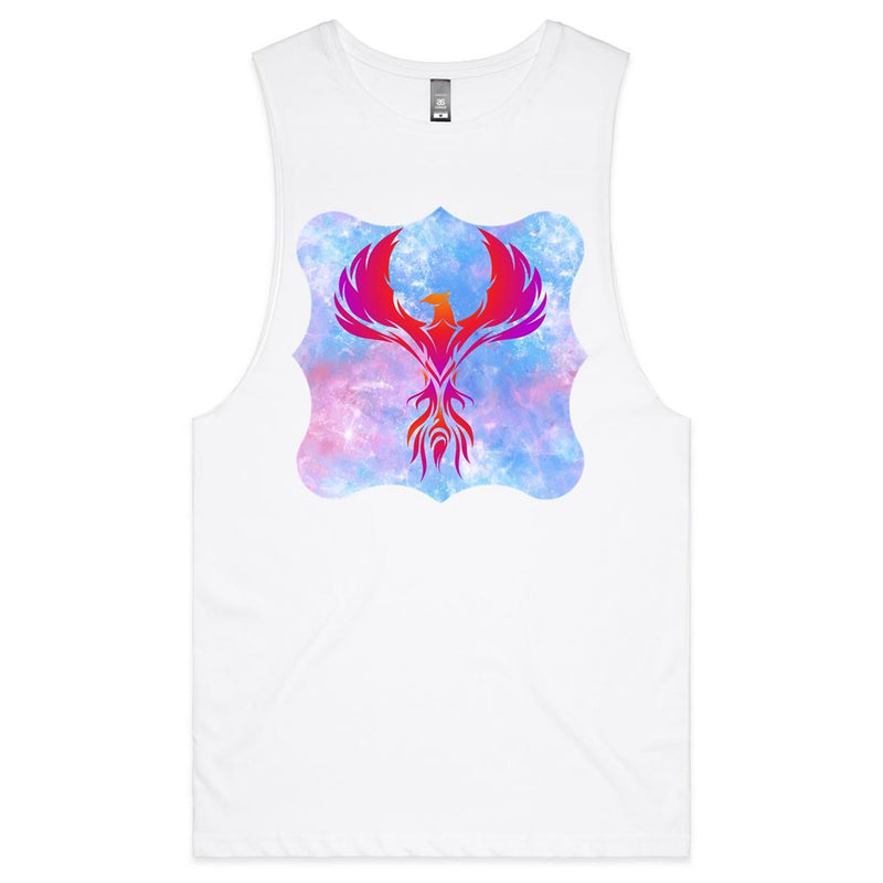 Red Phoenix AS Colour Barnard Mens Tank Top Tee Ogo Merch