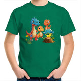 Dinosaur Babies AS Colour Kids Youth T-Shirt