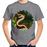 Jungle Snake AS Colour Kids Youth TShirt