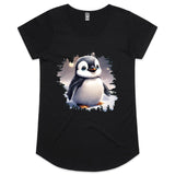 Penguin AS Colour Mali Womens Scoop Neck TShirt