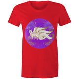 Shining Nine Tailed Fox Women's Maple Tee