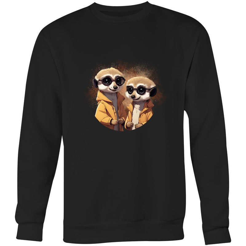 Meerkats in Jackets AS Colour United - Crew Sweatshirt Ogo Merch