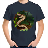 Jungle Snake AS Colour Kids Youth TShirt