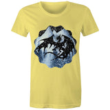 Dragon Silhouette AS Colour - Women's Maple Tee