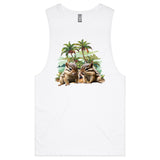 Beach Chipmunks AS Colour Barnard - Mens Tank Top Tee