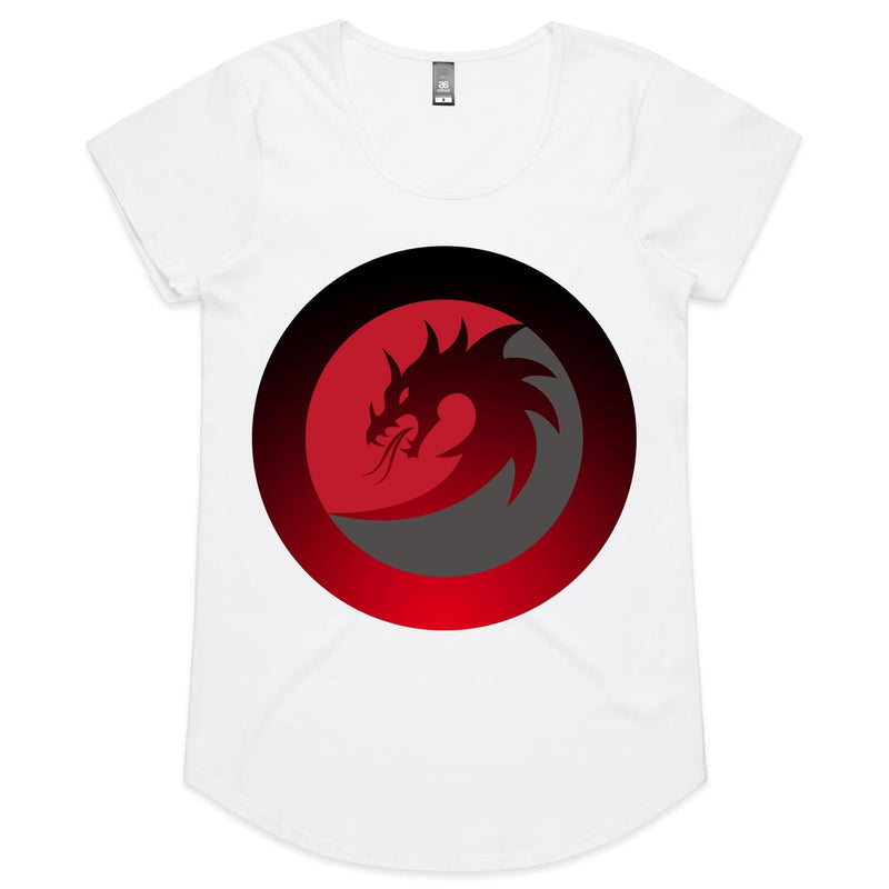 Dragon Shadow AS Colour Mali Womens Scoop Neck TShirt Ogo Merch