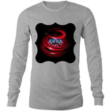 Cerberus Swirl AS Colour Base Mens Long Sleeve TShirt