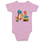 Dinosaur Babies AS Colour Mini Me - Baby Onesie Romper