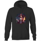 Witch AS Colour Stencil - Pocket Hoodie Sweatshirt