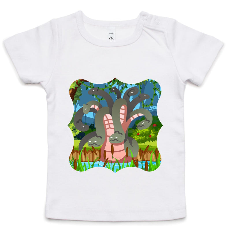 Swamp Hydra AS Colour Infant Wee Tee Ogo Merch