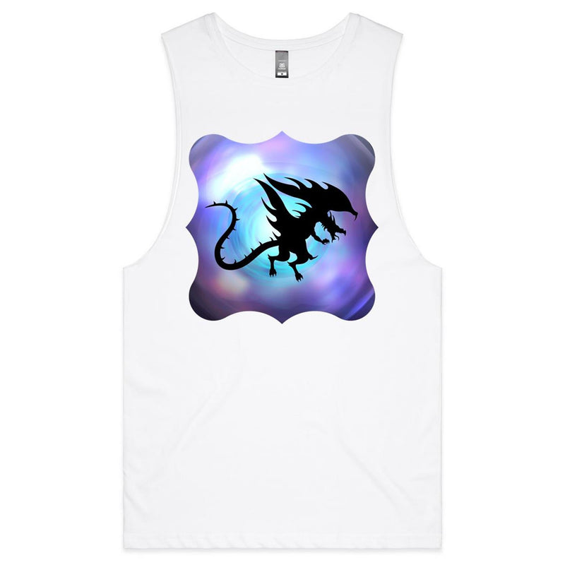 Glowing Dragon Mens Tank Top Tee Ogo Merch