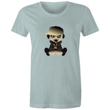 Meerkat in Cap AS Colour - Women's Maple Tee