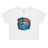 Dolphins AS Colour - Women's Crop Tee