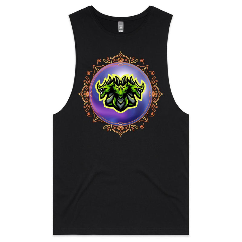 Green Hydra AS Colour Barnard Mens Tank Top Tee Ogo Merch