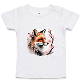 Fox and Tree AS Colour - Infant Wee Tee