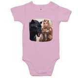 Panther and Elf AS Colour Mini Me - Baby Onesie Romper