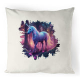 Pretty Unicorn 100% Linen Cushion Cover